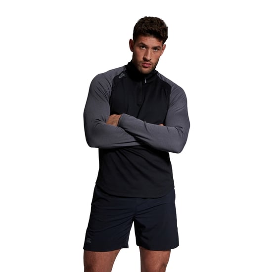Canterbury Mens Elite Base Layer Top (Black/Magnet Marl) - Image 5