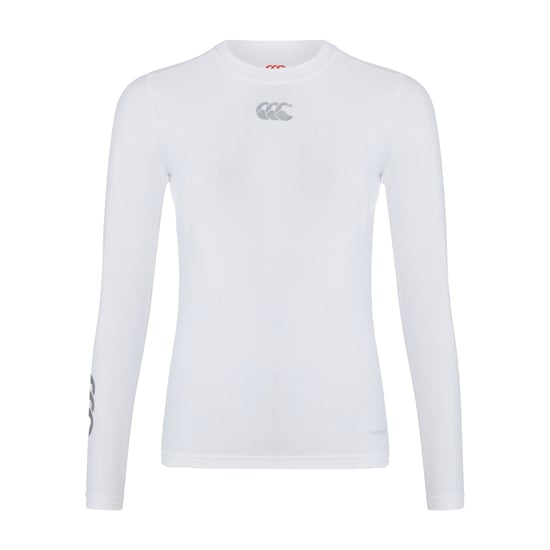 Canterbury Womens/Ladies Thermoreg Long-Sleeved Base Layer Top (White) - Image 1