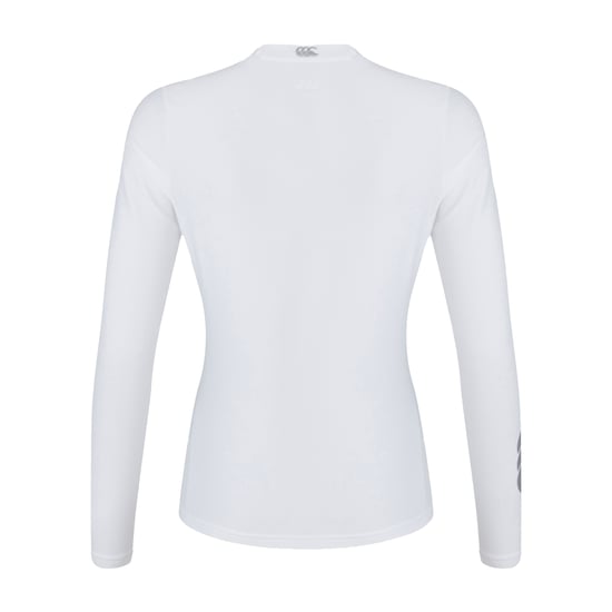Canterbury Womens/Ladies Thermoreg Long-Sleeved Base Layer Top (White) - Image 2