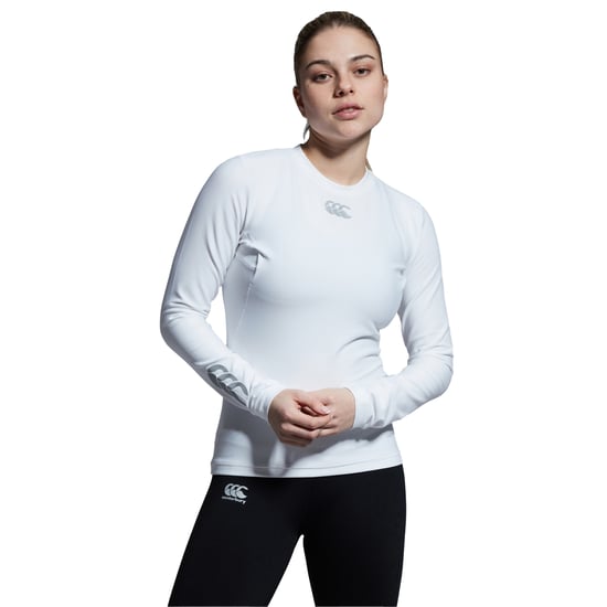 Canterbury Womens/Ladies Thermoreg Long-Sleeved Base Layer Top (White) - Image 3