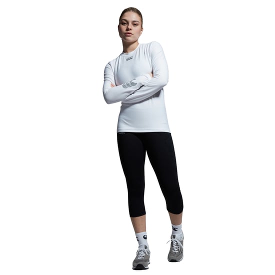 Canterbury Womens/Ladies Thermoreg Long-Sleeved Base Layer Top (White) - Image 5