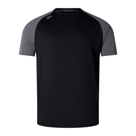 Canterbury Heren Elite Training T-Shirt (Zwart/Magnolia Marl) - Image 1