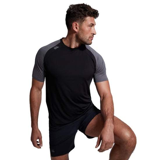 Canterbury Heren Elite Training T-Shirt (Zwart/Magnolia Marl) - Image 4
