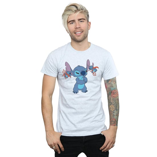 Disney Lilo And Stitch Little Devils - T-shirt för herrar (Sport Grå) - Image 2