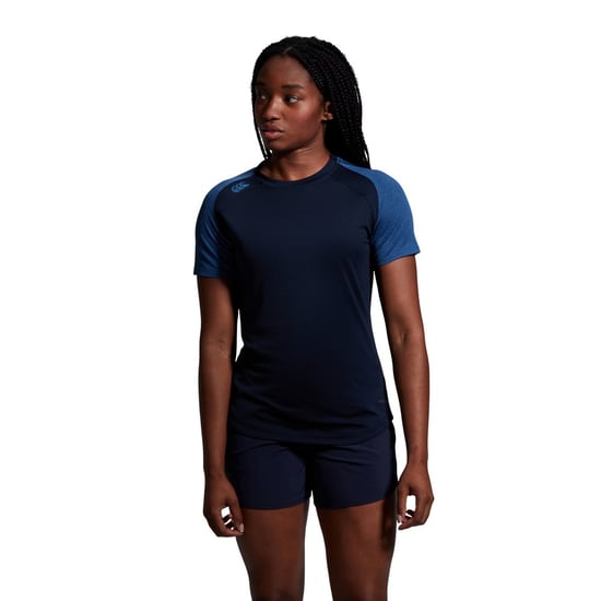 Canterbury Womens/Ladies Elite Training T-Shirt (Navy/True Navy Marl) - Image 4
