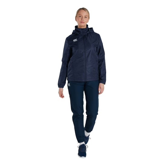 Canterbury Womens/Ladies Club Vaposhield Full Zip Waterproof Jacket (Navy) - Image 4