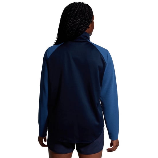 Canterbury Dames Elite Quarter Zip Basislaag Top (Marineblauw/True Navy Marl) - Image 4