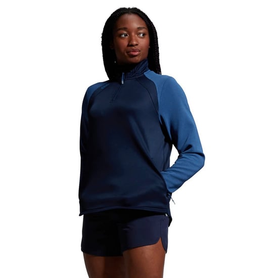 Canterbury Dames Elite Quarter Zip Basislaag Top (Marineblauw/True Navy Marl) - Image 5