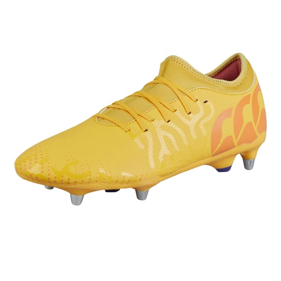 Canterbury Unisex Adult Speed Infinite Team Soft Ground Rugbyschoenen (Ambergeel/Oranje verliefd/Marsrood) - Image 3