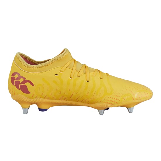 Canterbury Unisex Adult Speed Infinite Team Firm Ground Rugby Boots (Orange Crush/Amber Yellow/Mars Red) - Image 1
