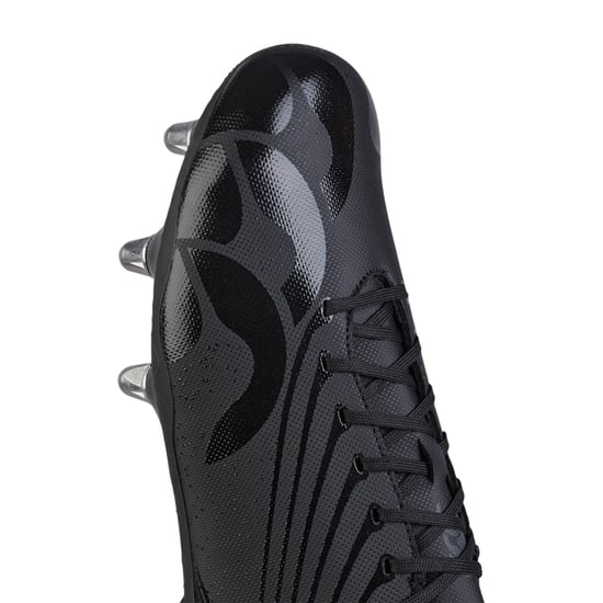 Canterbury Unisex Volwassen Stampede Groundbreak Team Soft Ground Rugby Schoenen (Zwart/Zilver Metallic) - Image 6