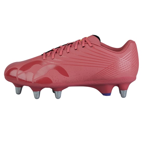 Canterbury Unisex Adult Stampede Groundbreak Team Soft Ground Rugby Boots (Mars Dust/Orange Crush/Amber Yellow) - Image 1