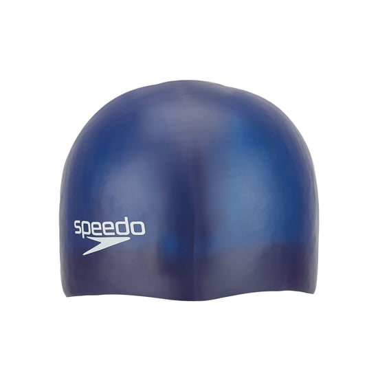 Speedo Childrens/Kids Moulded Silicone Swimming Cap (Navy) - Image 2