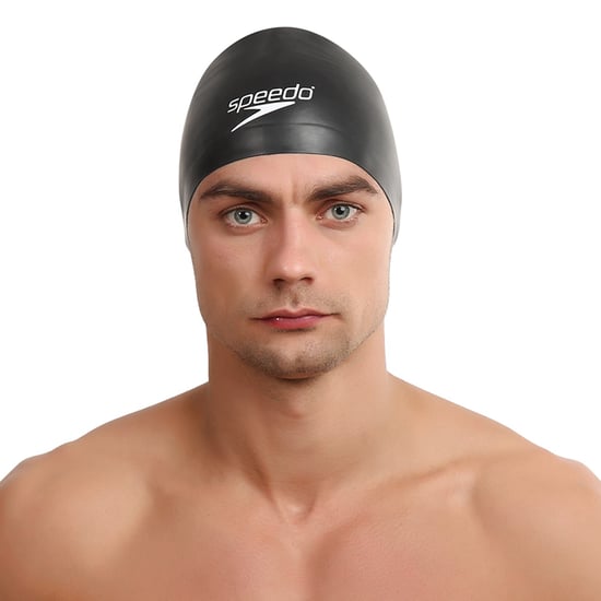 Speedo Unisex Adult 3D Silicone Swim Cap voor volwassenen (Zwart) - Image 3