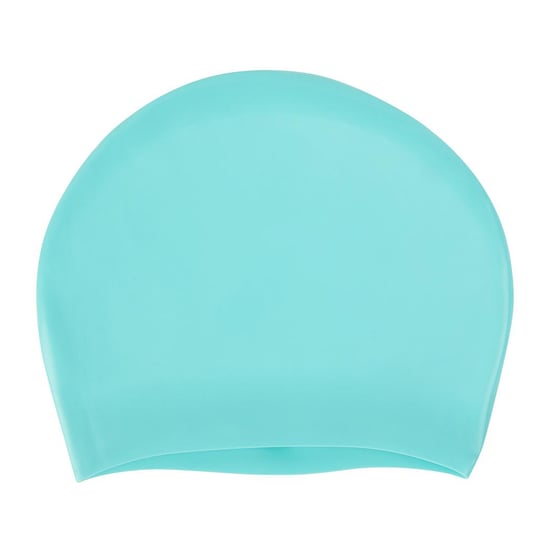 Speedo Unisex Adult Long Hair Silicone Swim Cap (Green) - Image 2