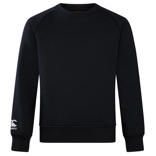 Canterbury Dames/Dames Club Sweatshirt met ronde hals (Zwart) - Image 1