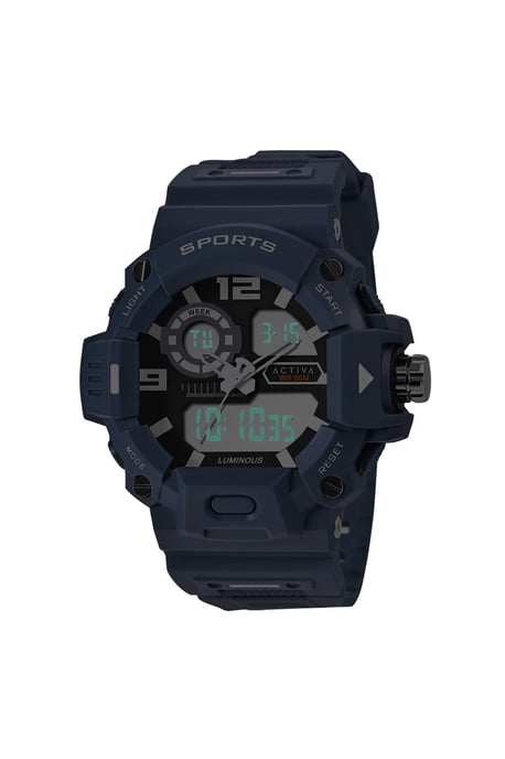 Activa X Invicta Digital ACW495-005 Heren Horloge - Quartz Uurwerk - Plastic met zwarte Wijzerplaat - 55mm - Image 3