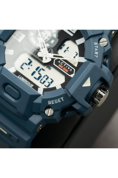 Activa X Invicta Digital ACW495-005 Heren Horloge - Quartz Uurwerk - Plastic met zwarte Wijzerplaat - 55mm - Image 5