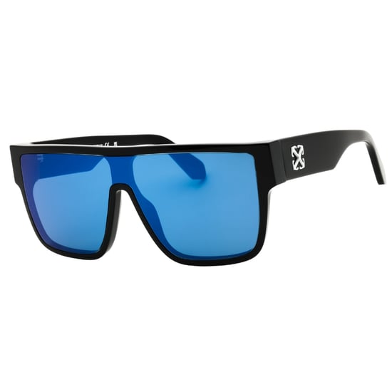 Off-white Syracuse Black Framed Blue Mirror Sunglasses - Image 2