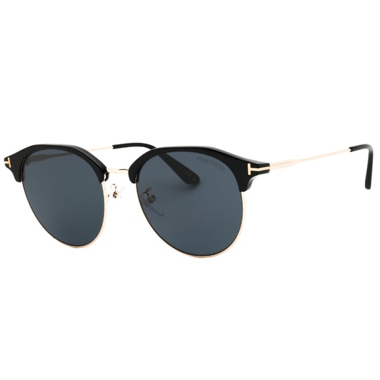 Tom Ford Shiny Black Framed Smoke Sunglasses - Image 2