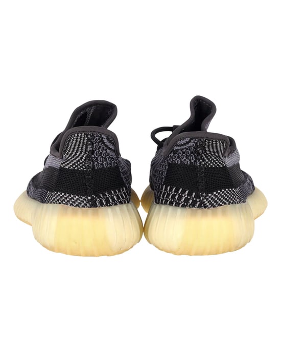 Adidas Yeezy Boost 350 V2 Sneakers in 'Carbon' in Lichtgrijs Primeknit Uk6 - Image 4