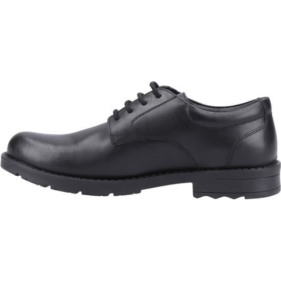 Hush Puppies Bruno Senior Leather Boys's Black Derby Shoes - Image 4