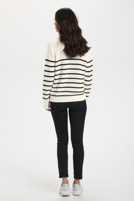 Pullover KAlioa Loose fit black offwhite - Image 3