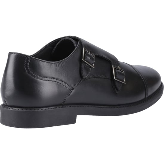 Hush Puppies Tim Monk Leather Boys's Black Shoes - Image 2