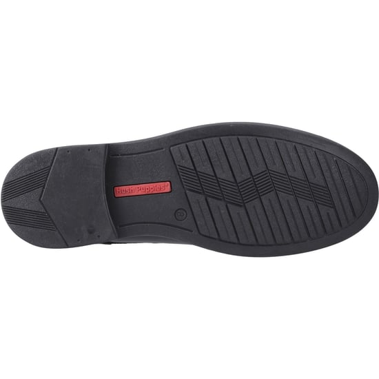 Hush Puppies Tim Monk Leather Boys's Black Shoes - Image 3