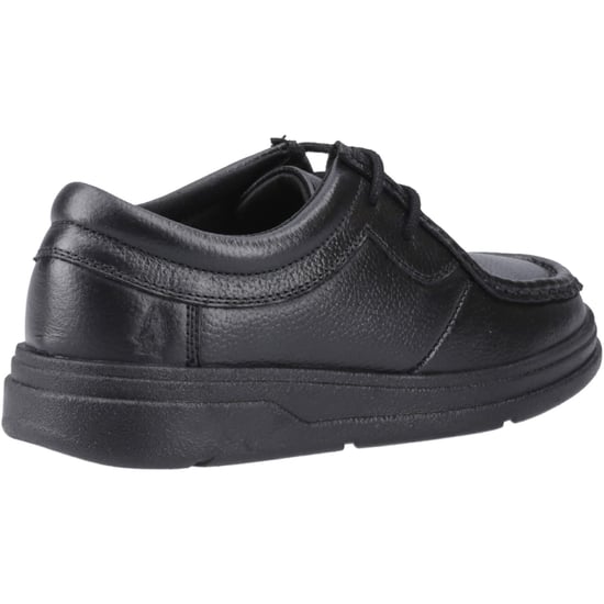 Hush Puppies Ronan Mocc Leather Boys's Black Moccasins Shoes - Image 2