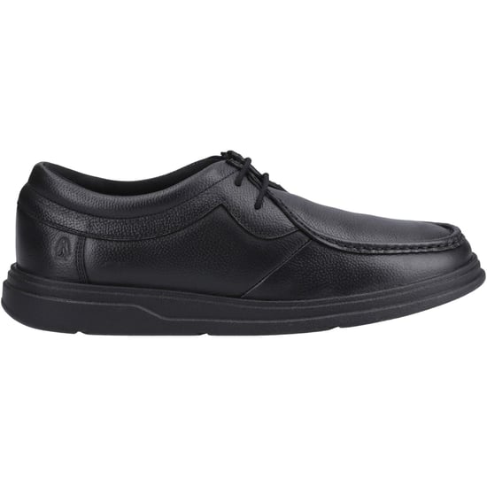 Hush Puppies Ronan Mocc Leather Boys's Black Moccasins Shoes - Image 5