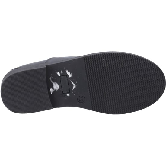 Hush Puppies Nellie Patent Läder Flickors Svarta Oxford Skor - Image 3