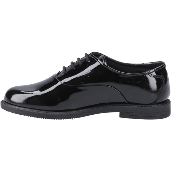 Hush Puppies Nellie Patent Läder Flickors Svarta Oxford Skor - Image 4