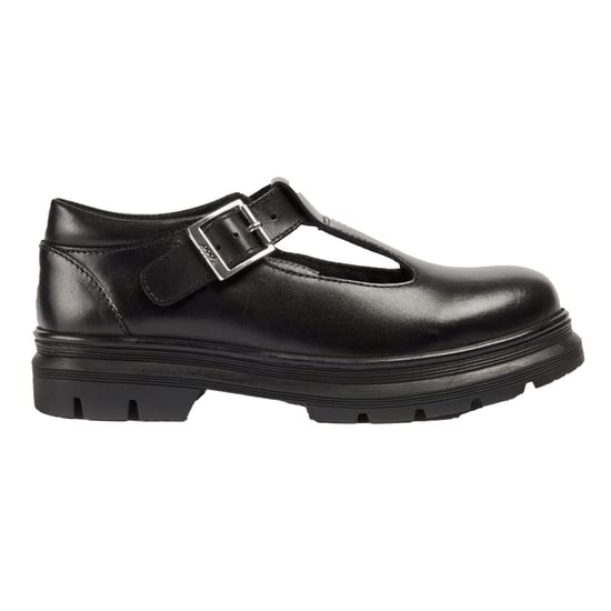 Pod Emilie Falskt Läder Flickors Svarta Loafers - Image 5