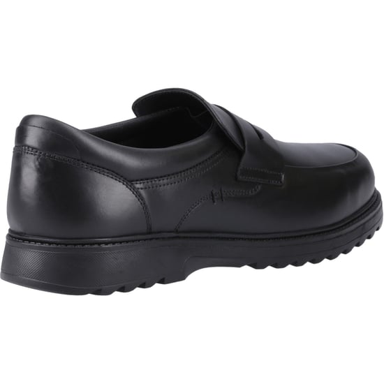 Hush Puppies Rocco Loafer Läderherrarnas Svarta Loafer - Image 2