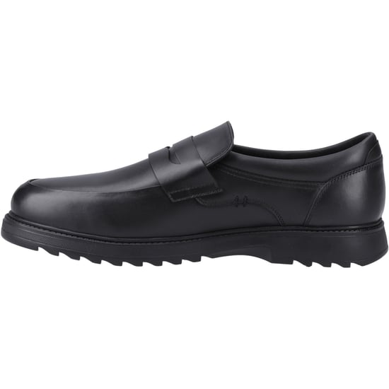 Hush Puppies Rocco Loafer Läderherrarnas Svarta Loafer - Image 4