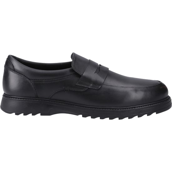 Hush Puppies Rocco Loafer Läderherrarnas Svarta Loafer - Image 5