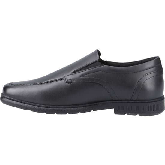 Pod Carpenter Leather Boys's Black Loafers - Image 4