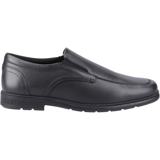 Pod Carpenter Leather Boys's Black Loafers - Image 5