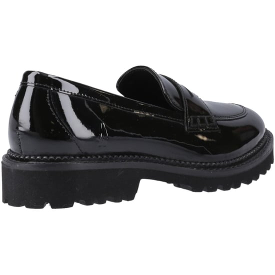 Hush Puppies Grazia Flickors Svarta Mockasiner I Läder - Image 2