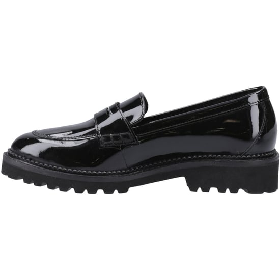 Hush Puppies Grazia Flickors Svarta Mockasiner I Läder - Image 4