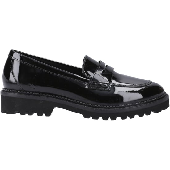 Hush Puppies Grazia Flickors Svarta Mockasiner I Läder - Image 5