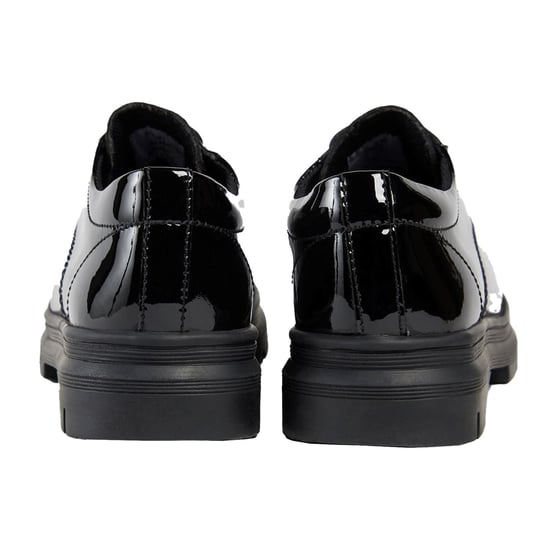 Pod Irene Faux Läder Flickors Svart Lackloafers - Image 2