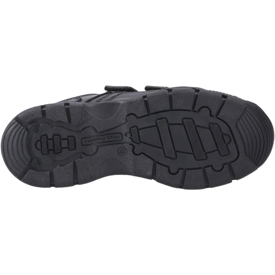 Hush Puppies Tristen Leather Boys's Black Loafers - Image 3