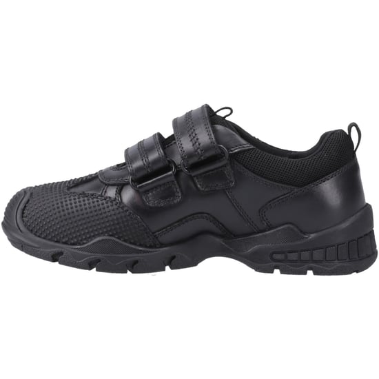 Hush Puppies Tristen Leather Boys's Black Loafers - Image 4