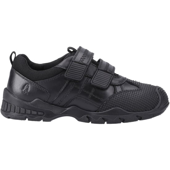 Hush Puppies Tristen Leather Boys's Black Loafers - Image 5