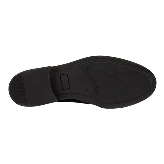 Pod Islay Meisjes Zwarte Leren Mocassins - Image 3