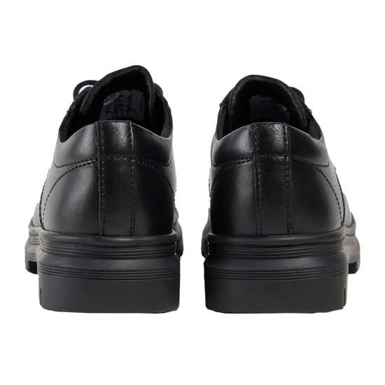 Pod Irene Falskt Läder Flickors Svarta Loafers - Image 2