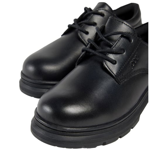 Pod Irene Falskt Läder Flickors Svarta Loafers - Image 6