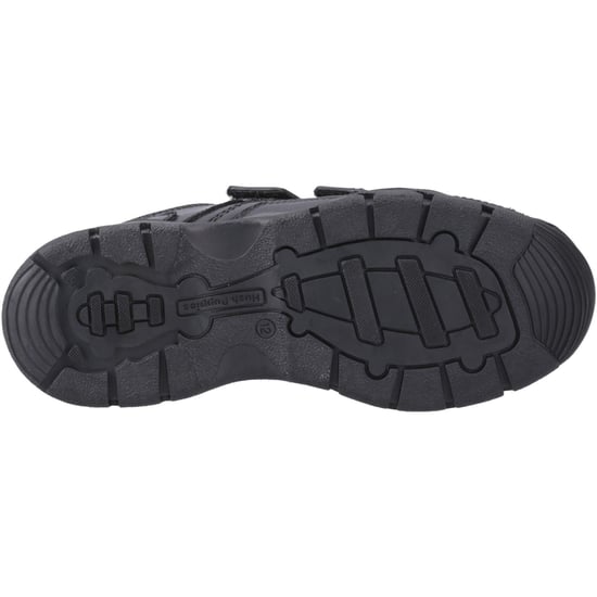Hush Puppies Tristen Leather Boys's Black Loafers - Image 3